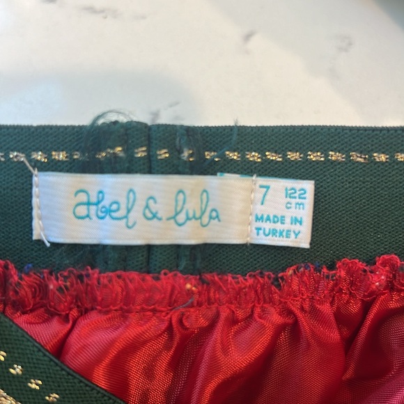 Abel & Lula Girls Matching Set Skirt White Long Sleeveless Top. Pleaded Skirt - Picture 11 of 11